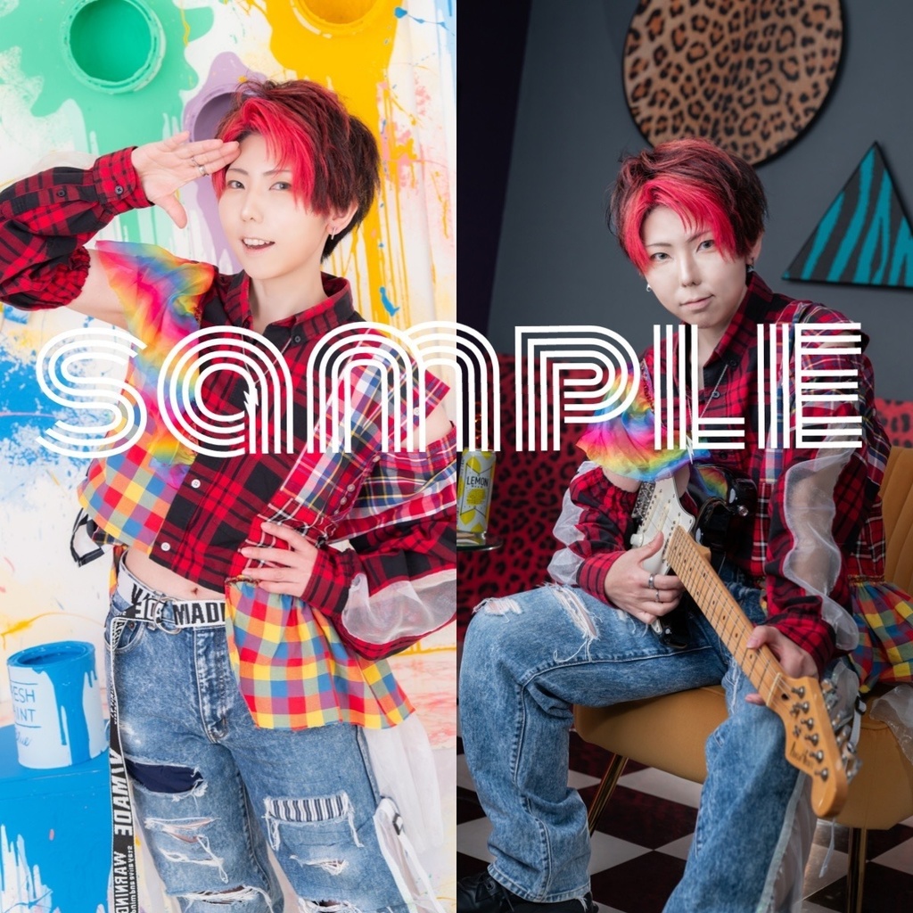 チェック衣装ブロマイド