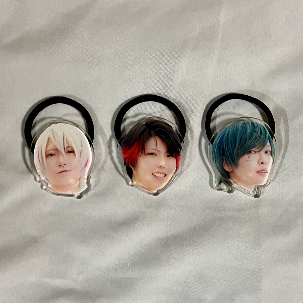 実写ヘアゴム