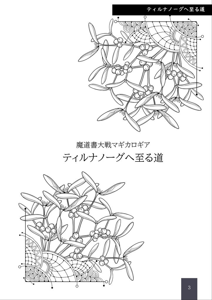 マギカロギア シナリオ本「ティルナノーグへ至る道」【物理本】