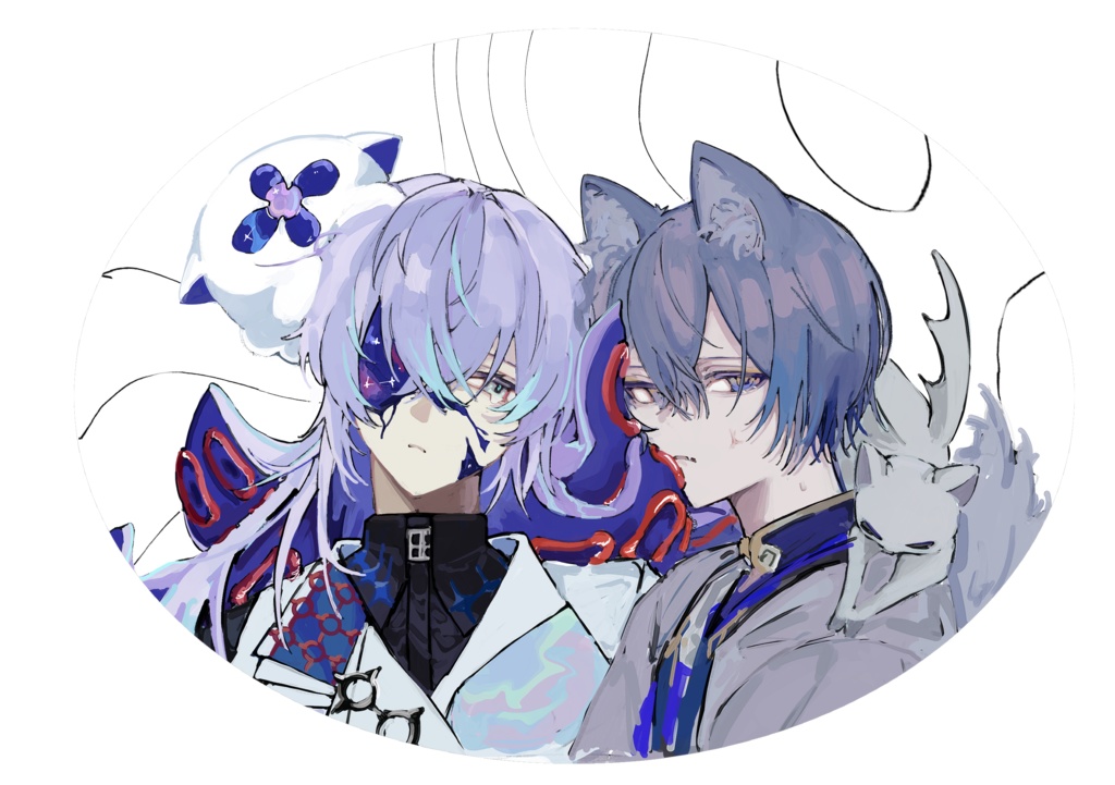 【🐙🌟&👻 🔪】アクリルキーホルダー