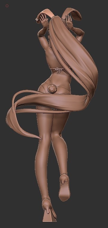 兎美ショーコお姉さん水着ver.のSTLデータ