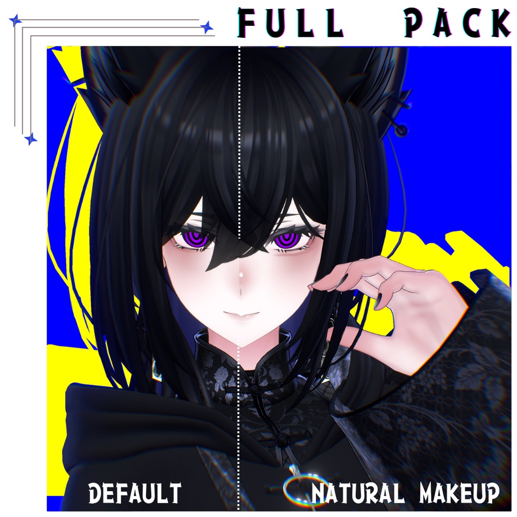 【3アバター対応】GURUGURU Eye&Make up【14color】