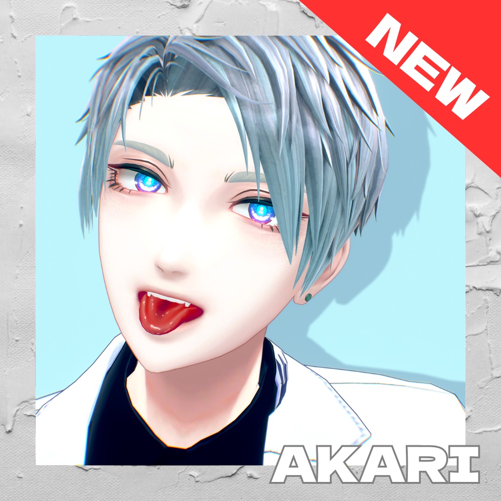 【9アバター】MOON_EYE&tongue【12color】