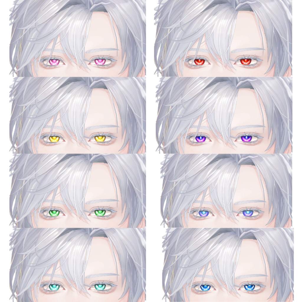 【6アバター】MOON_EYE&tongue【追加アバター多数】