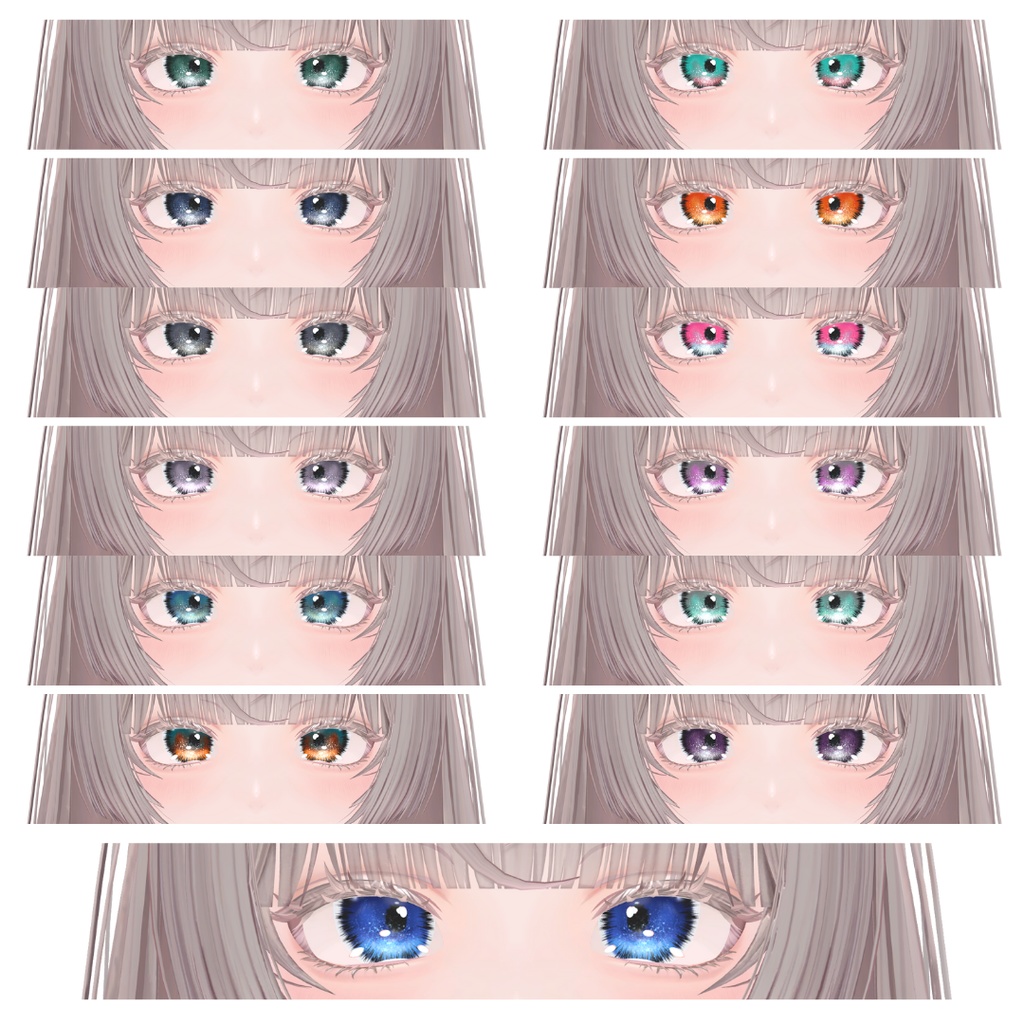 【LUMINA】Orb Eye Texture & Tongue Texture