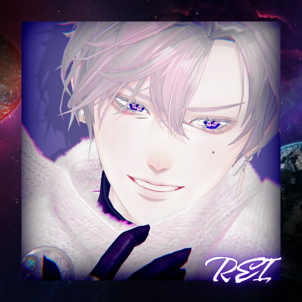 【3アバター対応】Blitz eye 【12color】