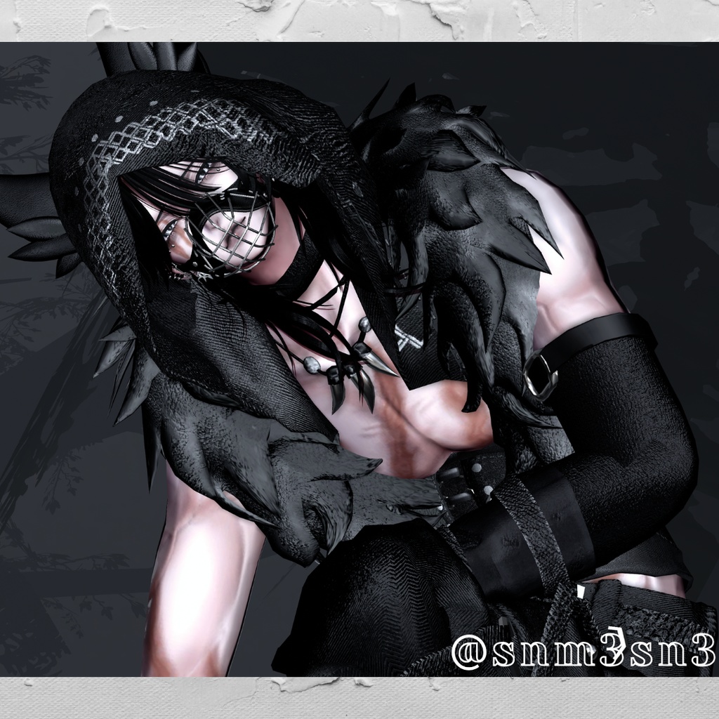 【3アバター対応】Wound Skin【汎用】