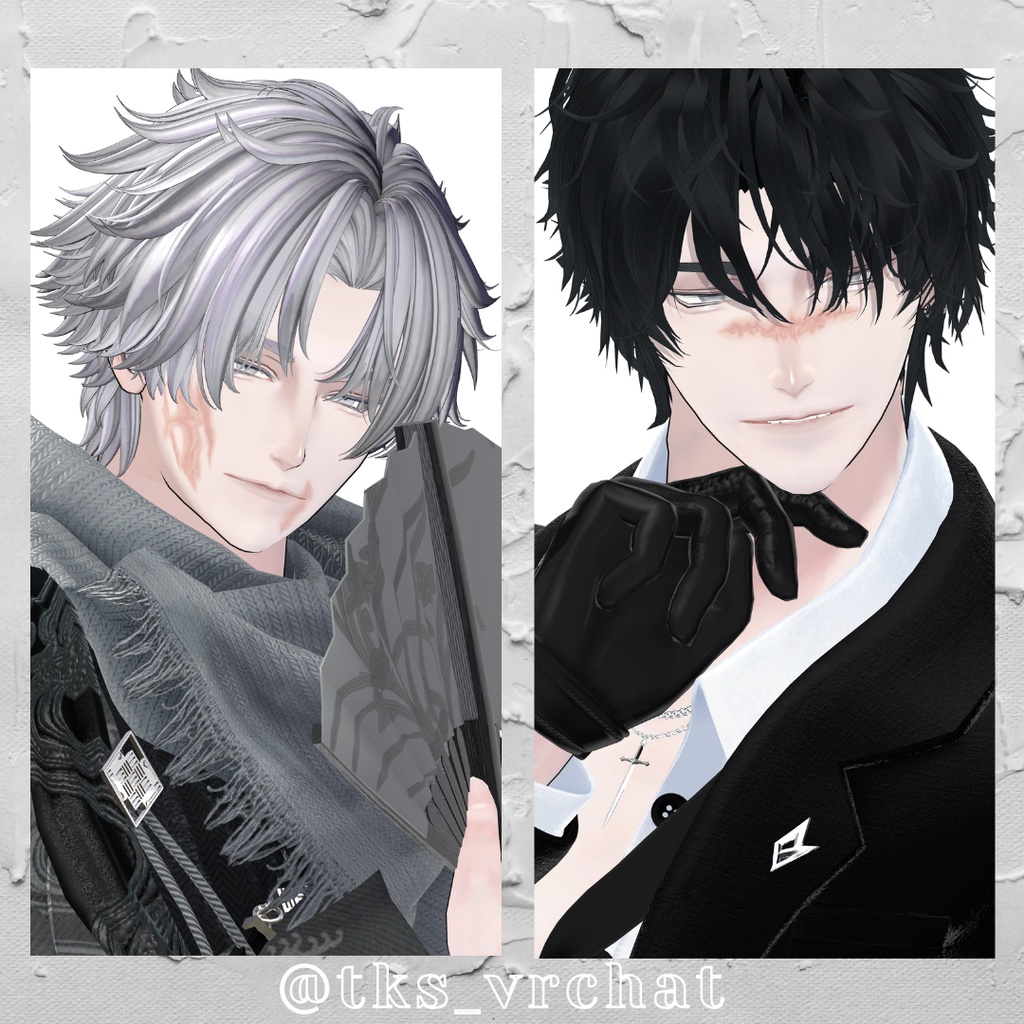 【3アバター対応】Wound Skin【汎用】