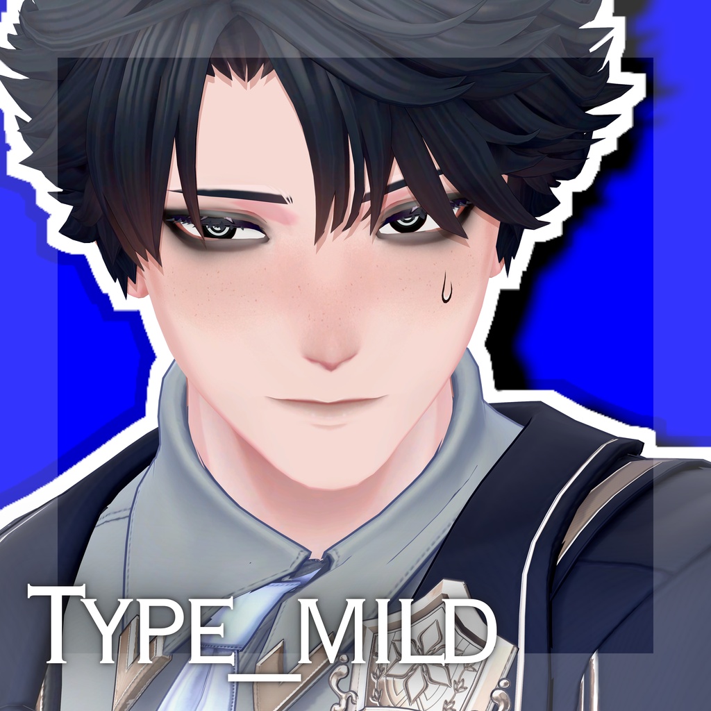 【凌岈対応+】Dark sea Makeup&Tongue【3Type】