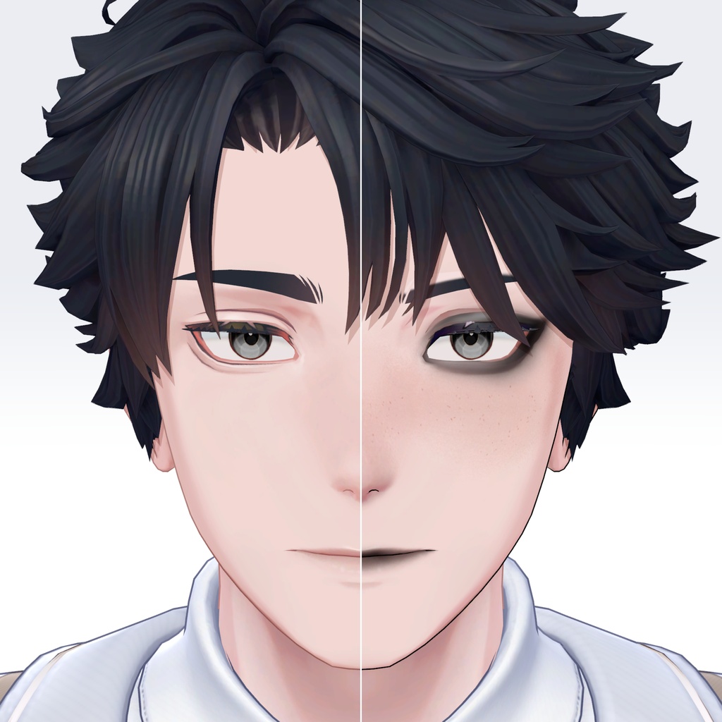 【凌岈対応+】Dark sea Makeup&Tongue【3Type】