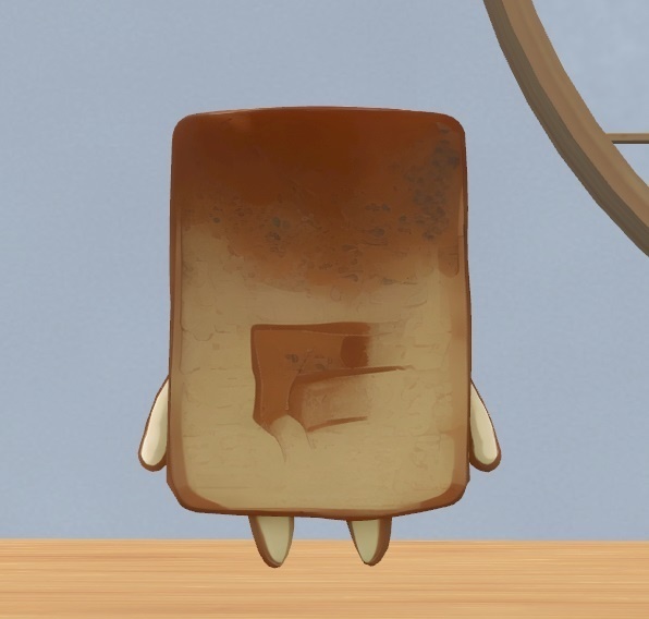 【オリジナル3Dモデル】ホワイト板チョコちゃん【cluster対応】