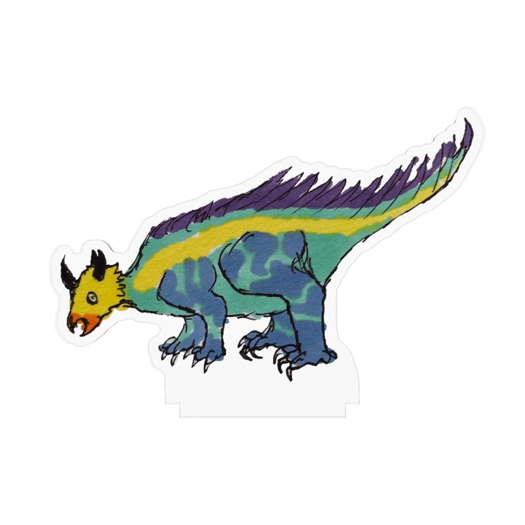 KOTARO'S WORLD アクリルフィギュア ブルー