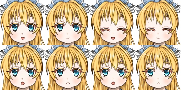 【無料】立ち絵フリー素材『アリス』