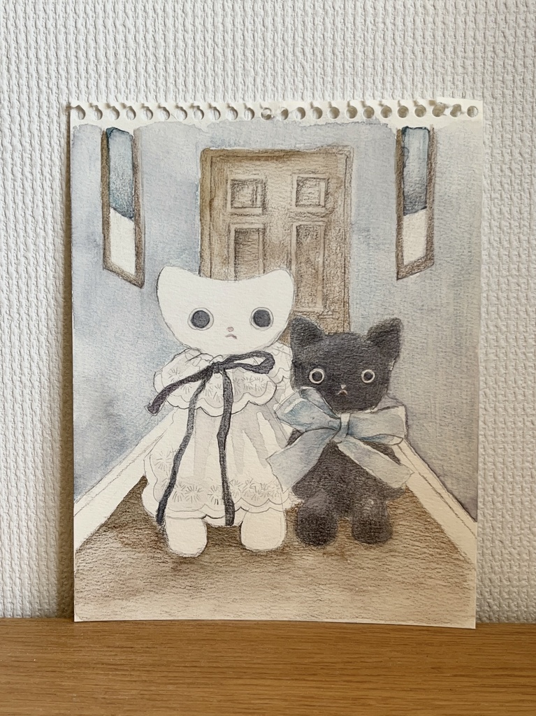 しろねことくろねこ