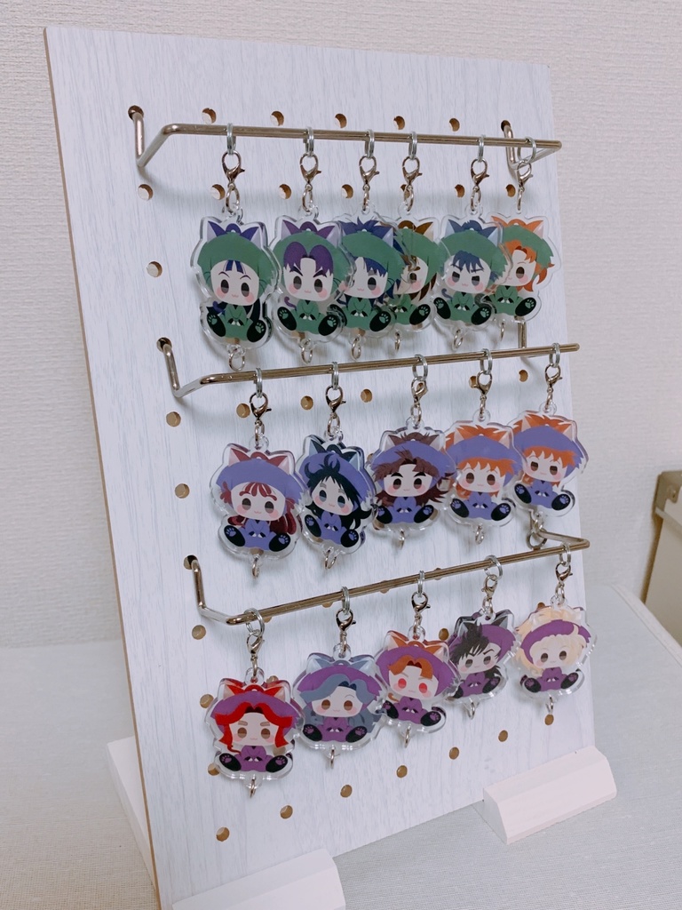 【忍たま】つながるアクリルキーホルダー