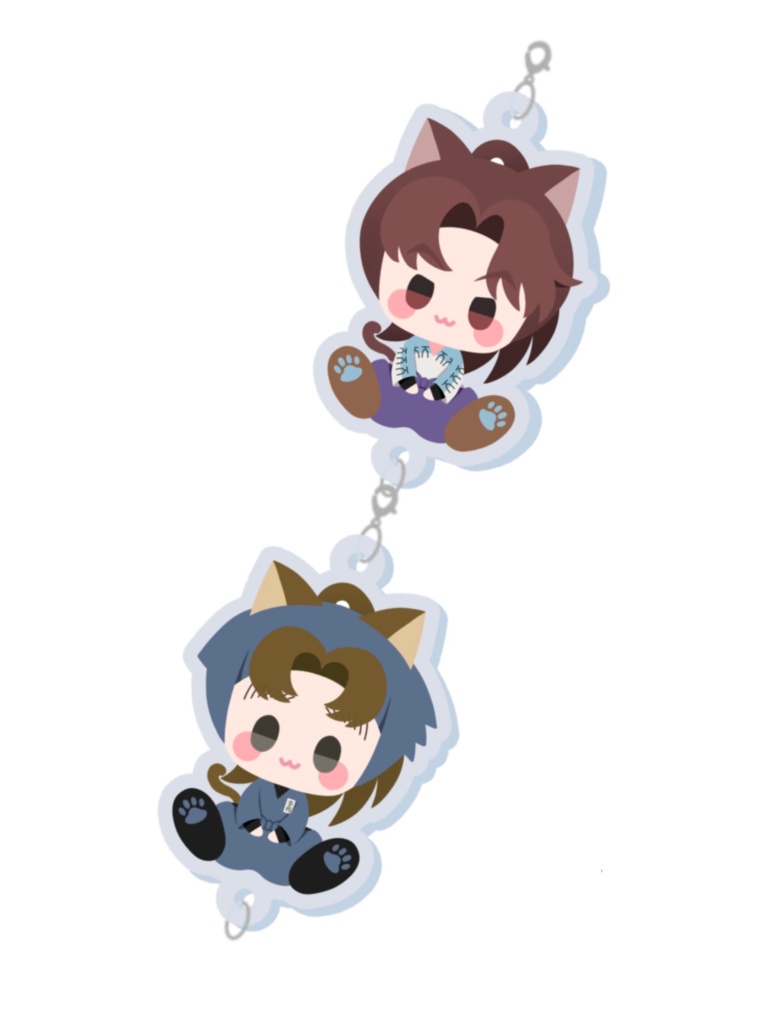 【忍たま】つながるアクリルキーホルダー
