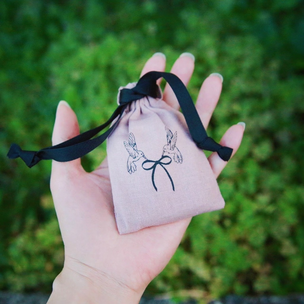 リボンルノルマンミニ巾着