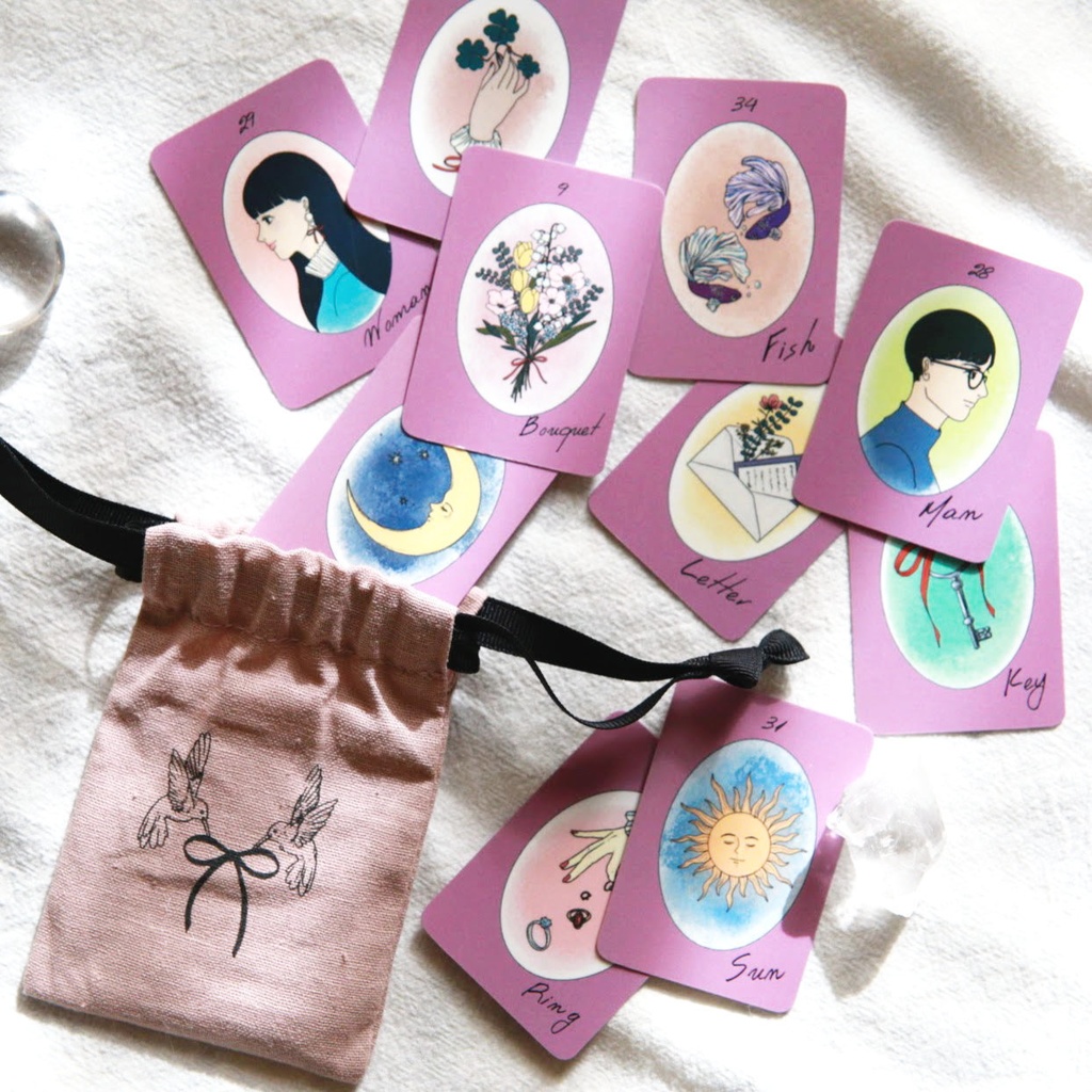 リボンルノルマンミニ巾着