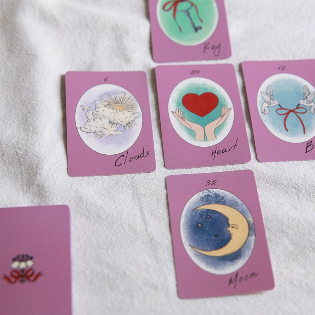 ルノルマンカード占いお勉強本セット【通常サイズカード付き】