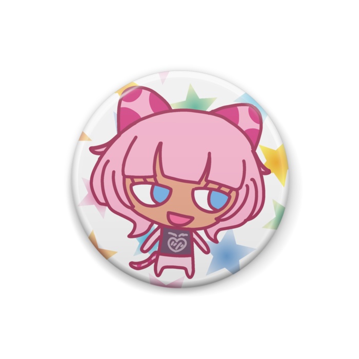 いちごんの缶バッジ