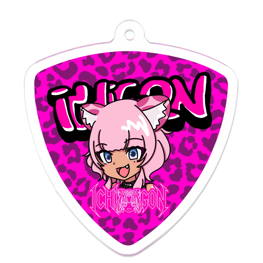 いちごん ピック型アクキー