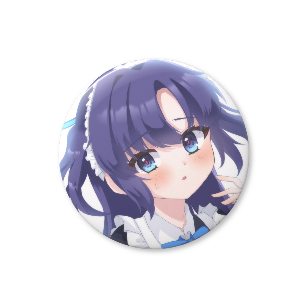 【期間限定】早瀬ユウカ メイド服缶バッジ56mm