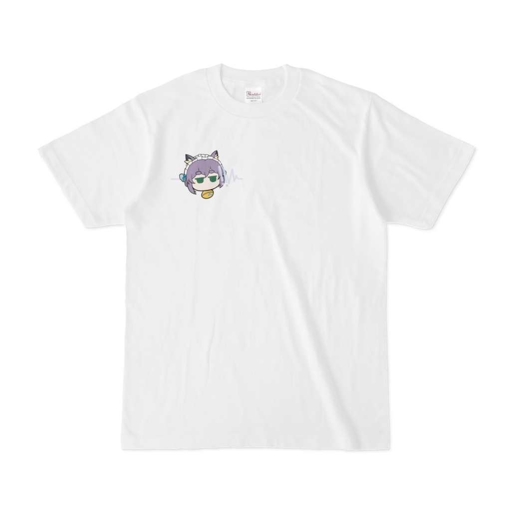 maimai ソルト デフォルメワンポイントTシャツ ホワイト