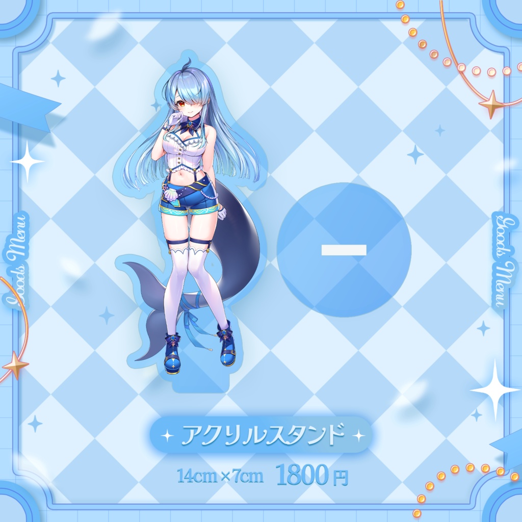 【編集可PSD】お品書きテンプレート【周年/生誕/新衣装/デビュー記念】