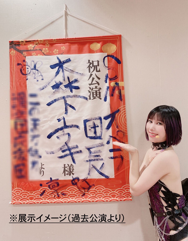 「SMオペラ・aon座」【限定】応援タペストリー【中】手書き