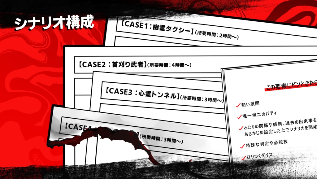 【CoCシナリオ】火車✕ドライブ SPLL:E190206