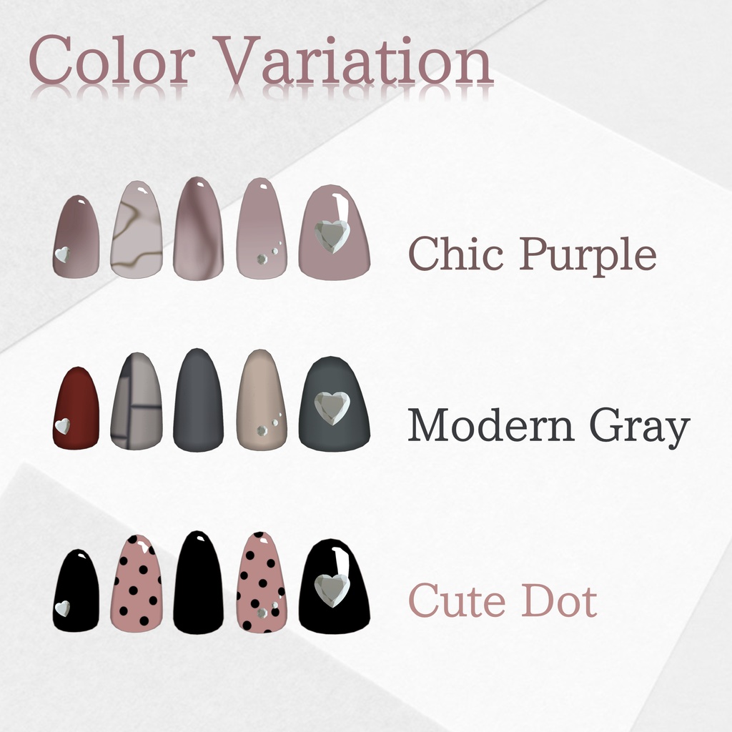 【デジエル専用】シンプルネイル