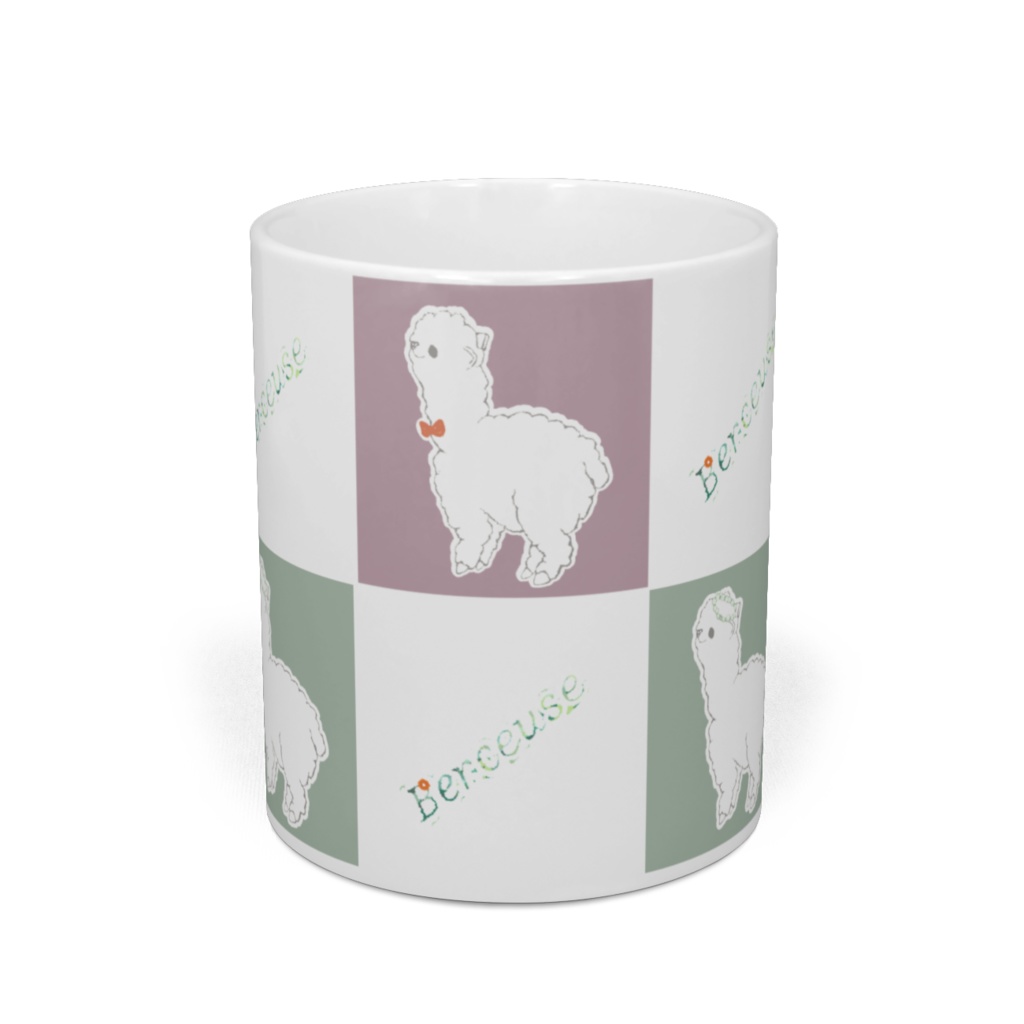 【Berceuse】アルパカもふもふマグカップ