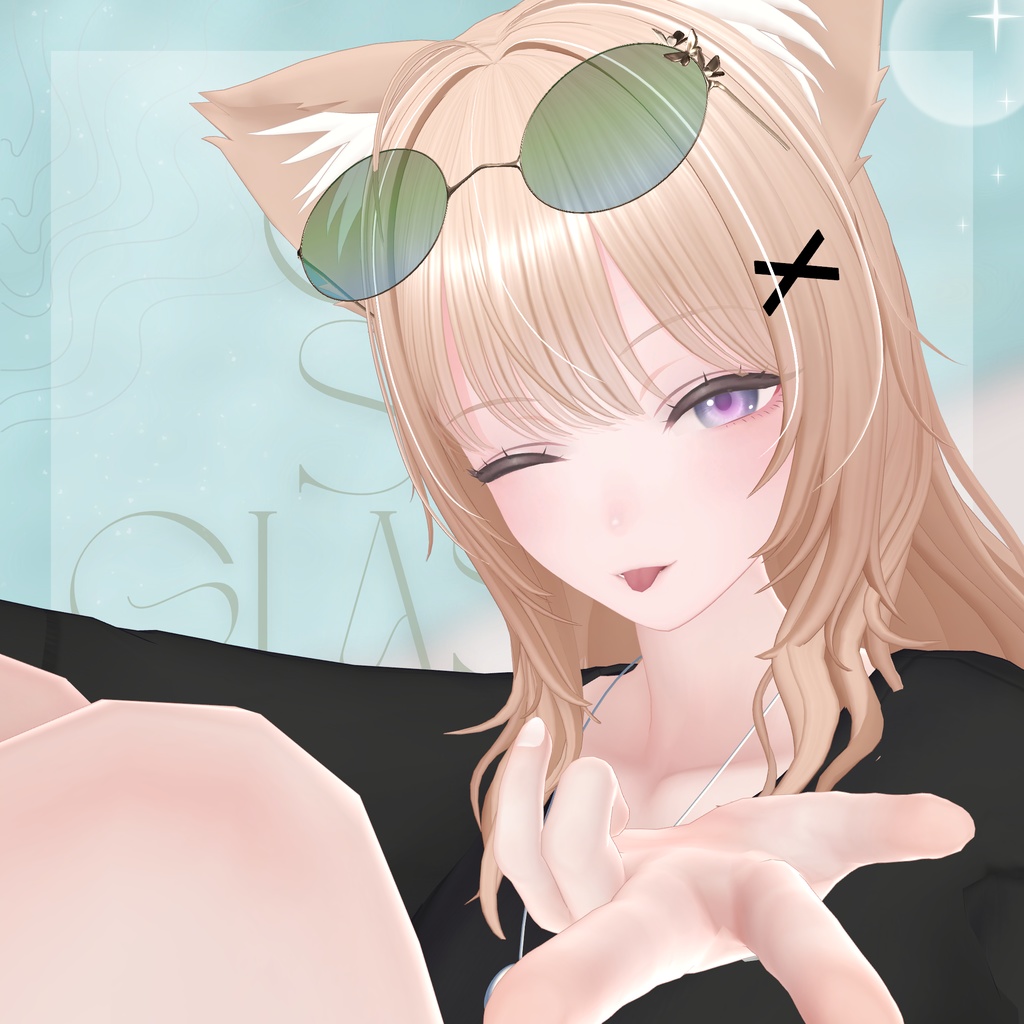 【複数アバター対応】Chic Sunglasses