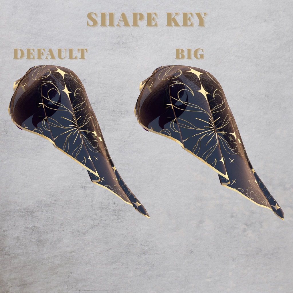 【複数アバター対応】Horn Veil