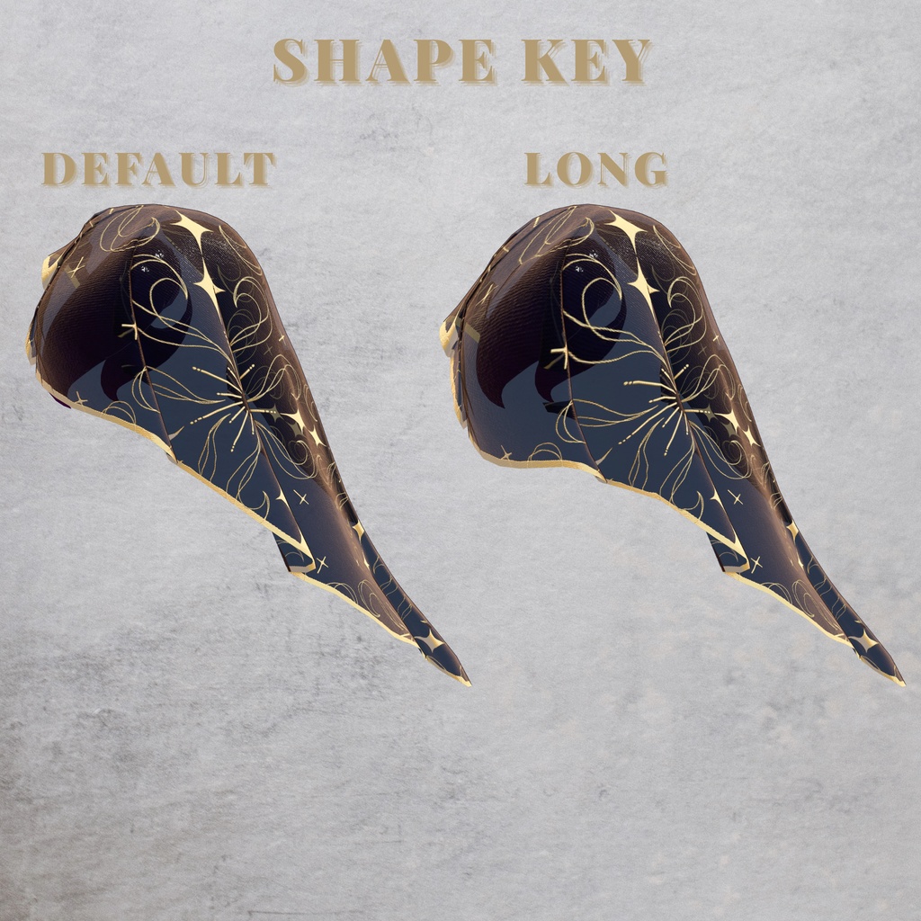 【複数アバター対応】Horn Veil