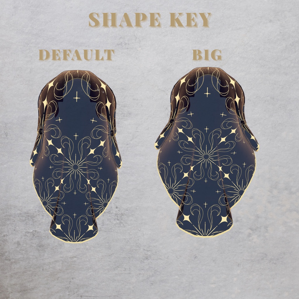 【複数アバター対応】Horn Veil