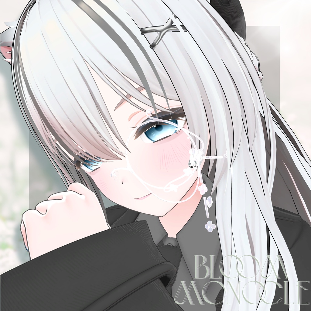 フルパックセール中!【18アバター対応】Bloom Monocle