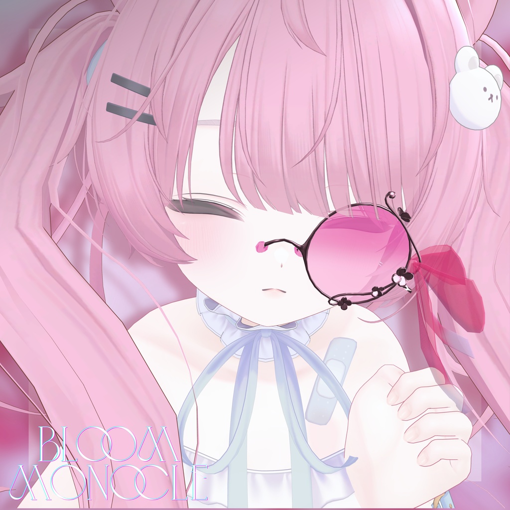 フルパックセール中!【18アバター対応】Bloom Monocle