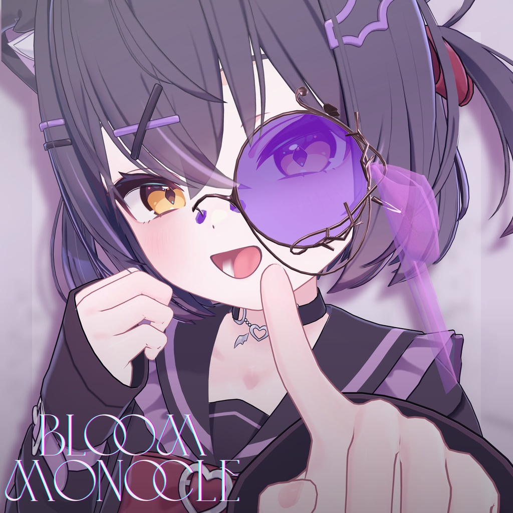 フルパックセール中!【18アバター対応】Bloom Monocle