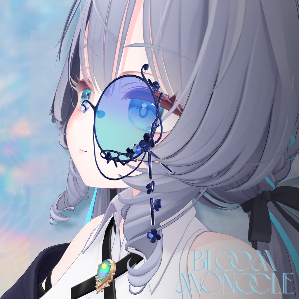 フルパックセール中!【18アバター対応】Bloom Monocle