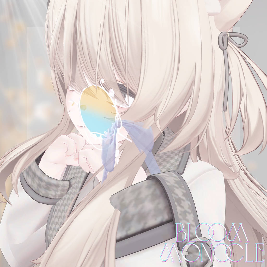 フルパックセール中!【18アバター対応】Bloom Monocle