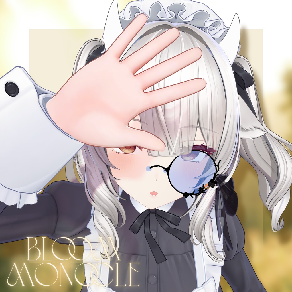 フルパックセール中!【18アバター対応】Bloom Monocle