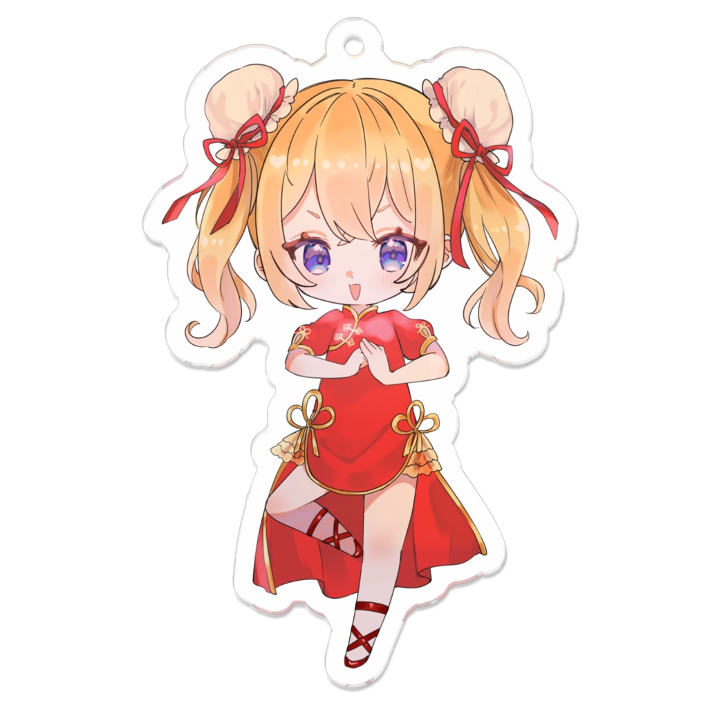 みぃるのアクリルキーホルダー（チャイナ服バージョン）