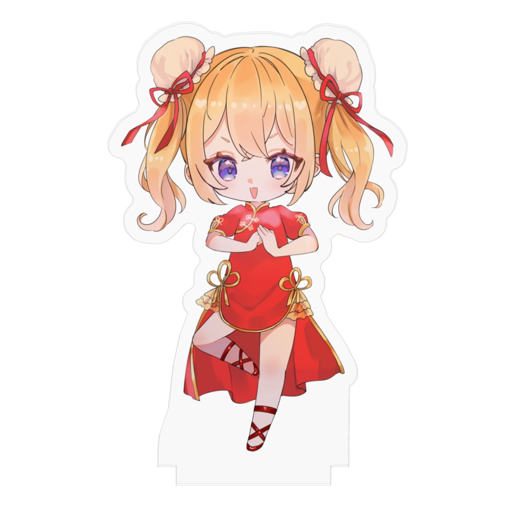 みぃるのアクリルフィギュア(チャイナ服バージョン)