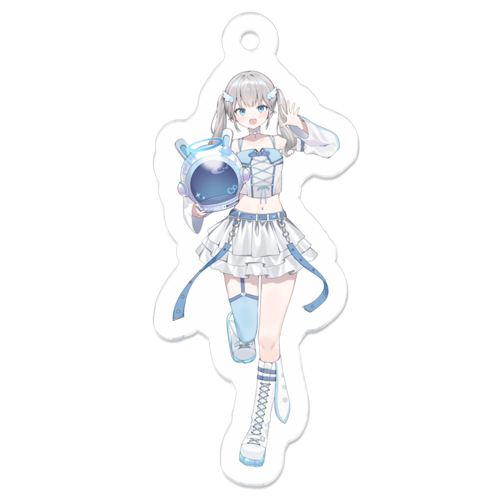 梨水ライチの新衣装キービジュアル　アクリルキーホルダー