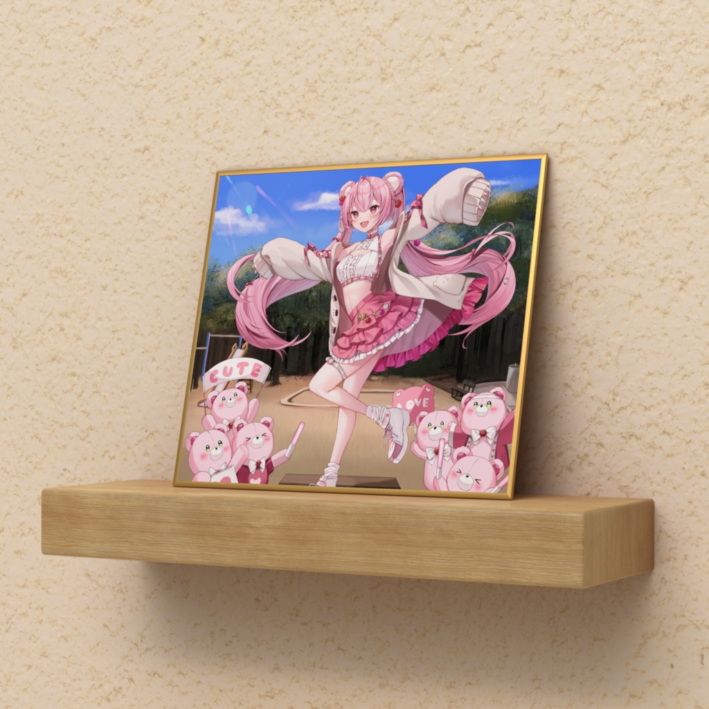 叶苺りまの色紙