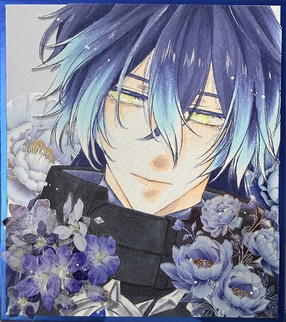 アナログ色紙　フリンズ・イルーガ・シグルド