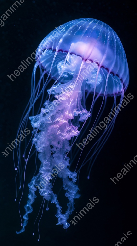 Jellyfish Deep Ocean - Healing Wallpaper Set