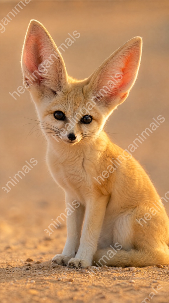 Fennec Fox Desert - Healing Wallpaper Set