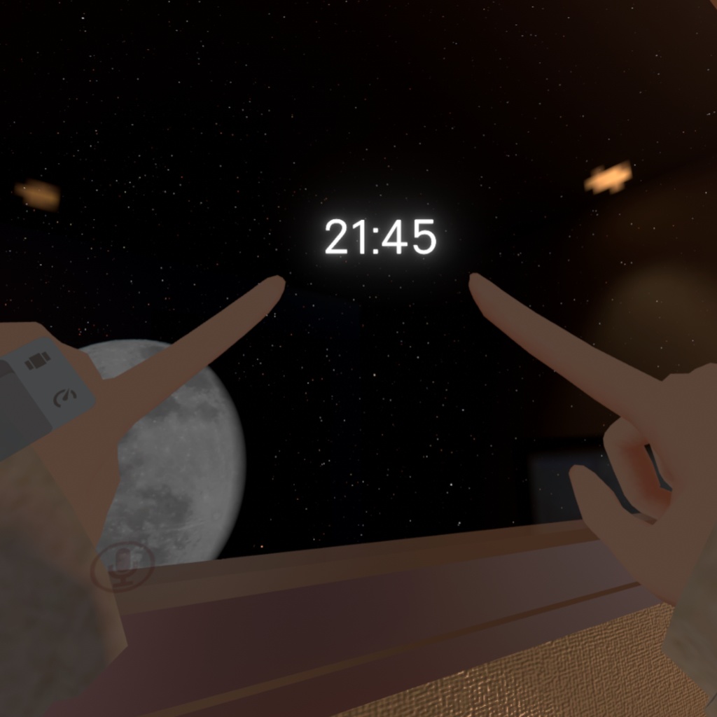 【無料】OverlayClock【SDK3.0/U#】